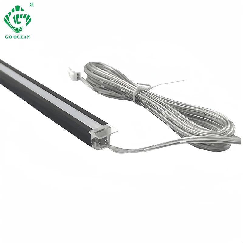Welding Free Wardrobe Lighting Led Shelf Linear Light Strip Under Cabinet Led Recessed Aluminum Bar For Kitchen