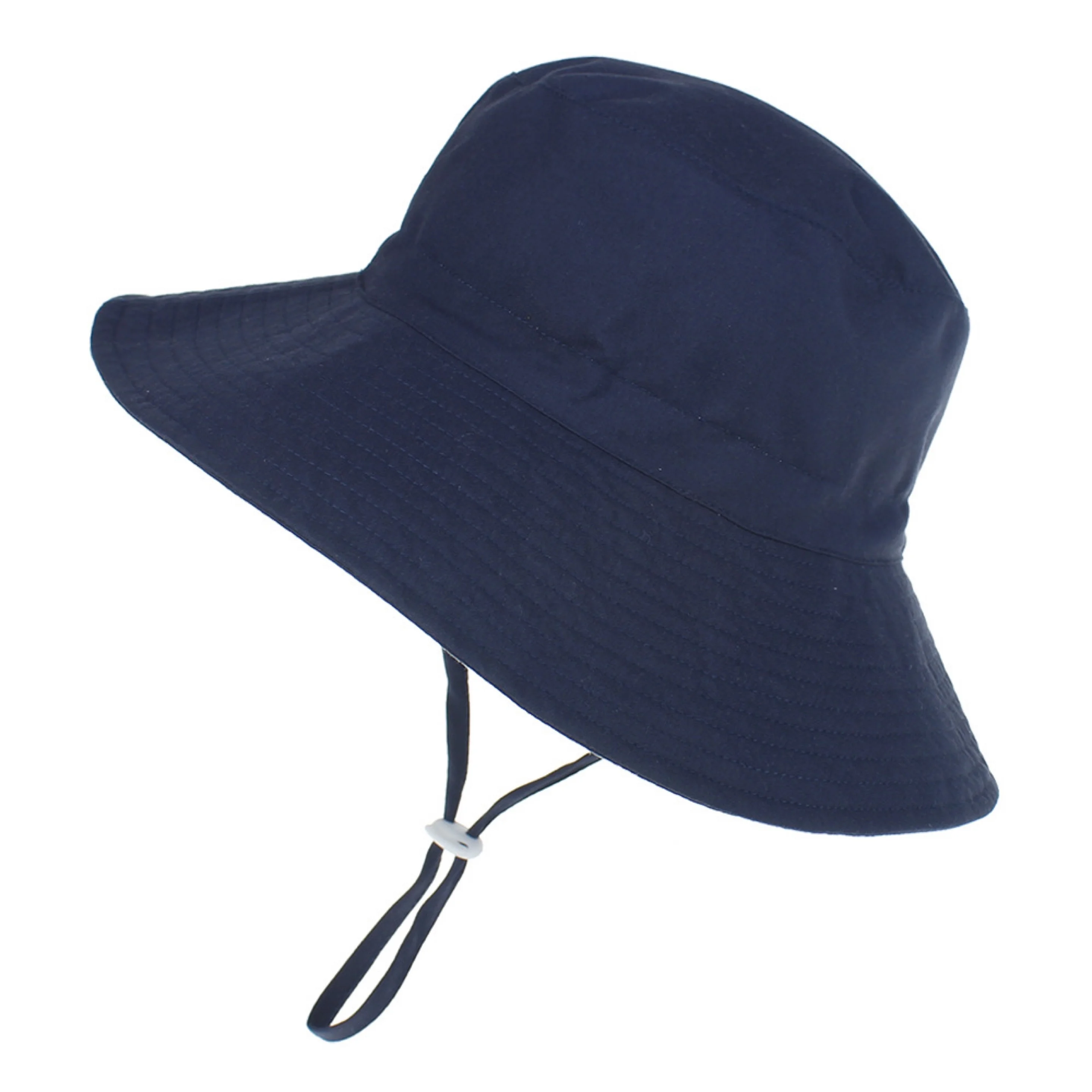 RTS Wholesale custom logo 100% polyester quick drying breathable upf 50+ baby beach sun protection hat
