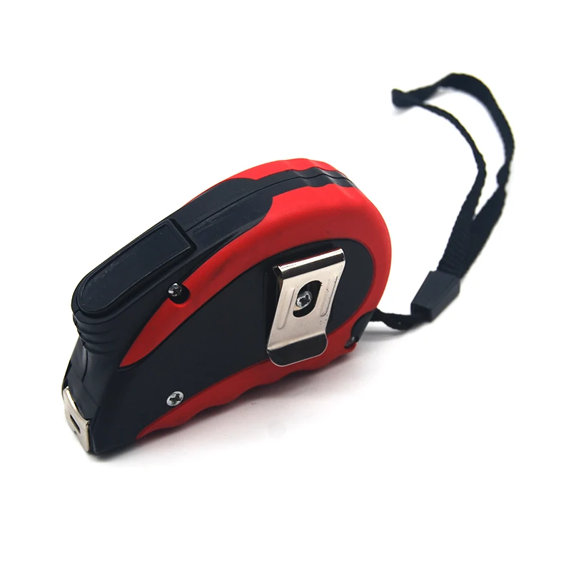 Smart abs plastic metric inch construction ruler custom automatic tape measure with logo