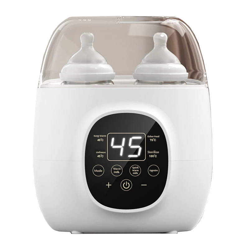 Factory Price Portable Multi-function Electric Double Bottle Breast Milk Warmer for Baby