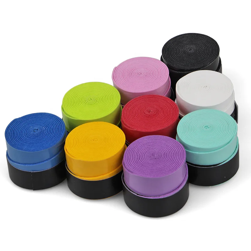 stickness non-slip Anti-skid Sweat Absorbed OverGrip badminton tennis golf grip widths length customized