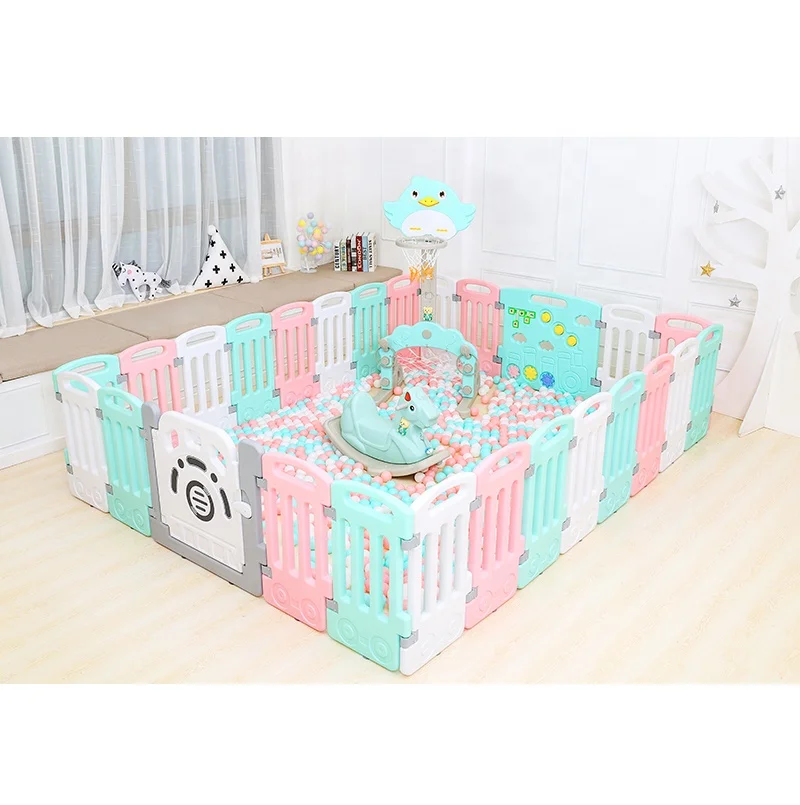 Hot Sale Safety Multifunctional Toys Kids Plastic Indoor Play Yard Fence Baby Playpen