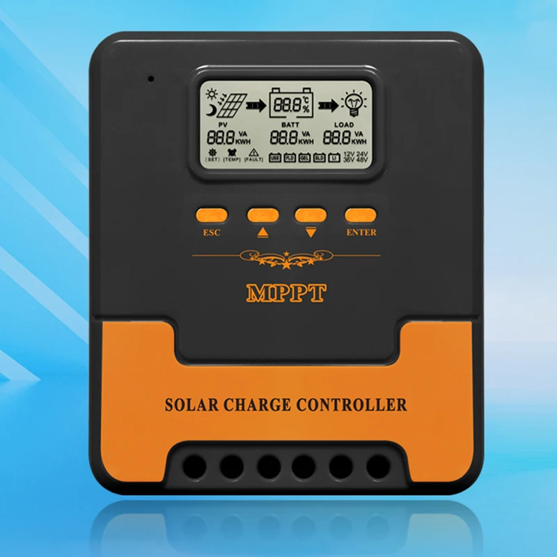 Manufacturer 12volt Smart Solar Inverter Charge Controller 100 Amps 60 40 Amp Mppt Solar Charge Controller Bangladesh Price