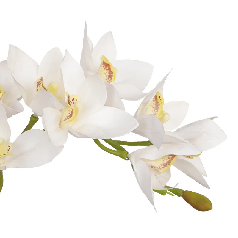 Wholesale high-grade most beautiful artificial flower fancy faux plant real touch butterfly orchid flowers