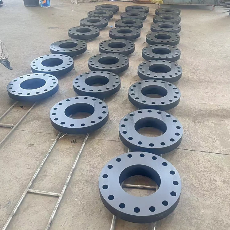Customized Carbon Steel LF2 A105 ANSI B16.5 DIN JIS EN BS Weld Neck Plate Blind SO RF FF Flange