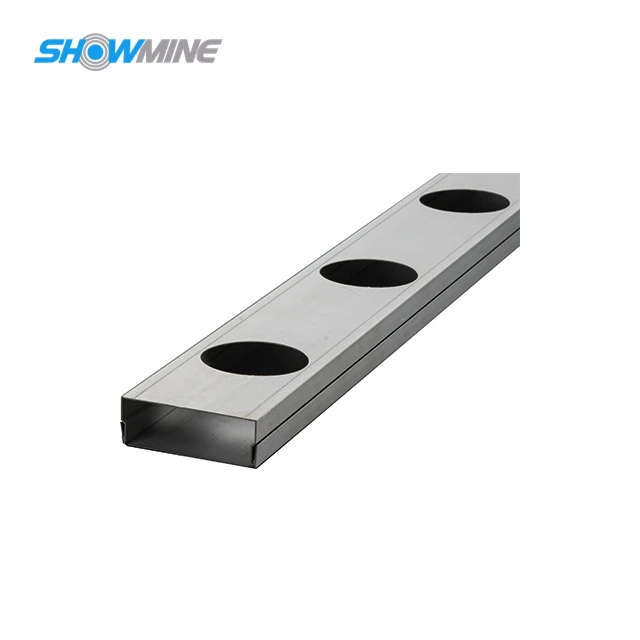#10 4717 aluminum channel for pixel point lamps for coutout 40mm round or square pixel lamps original aluminum color