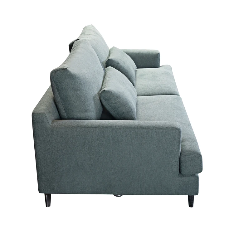 high quality european 5 seater sectional living room furniture modern l shaped corner couch fabric sofa with royal