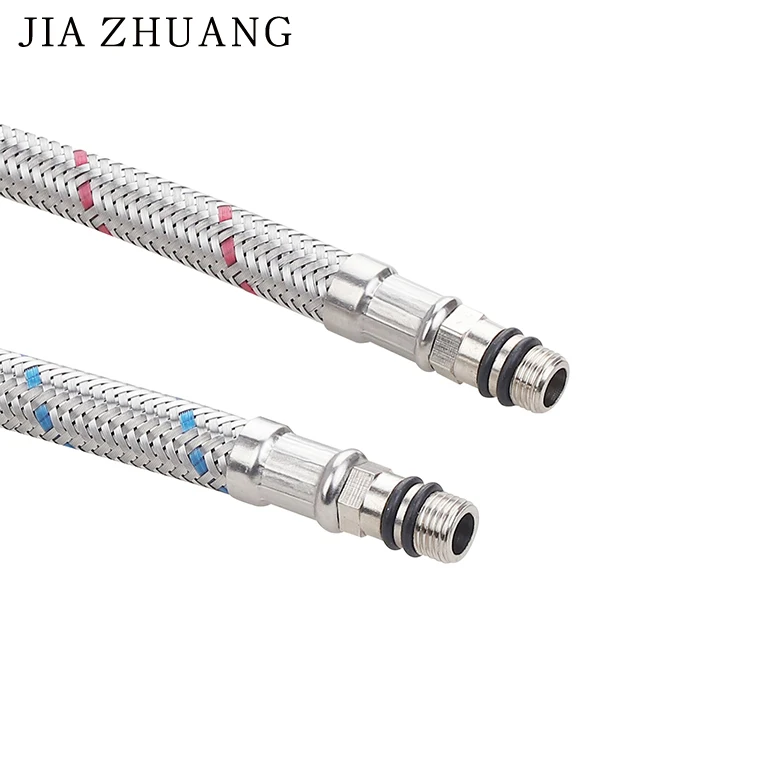 Китайский производитель шланг из нержавеющей стали с двойным замком 50 мм линия подачи воды для душа смесители гибкий