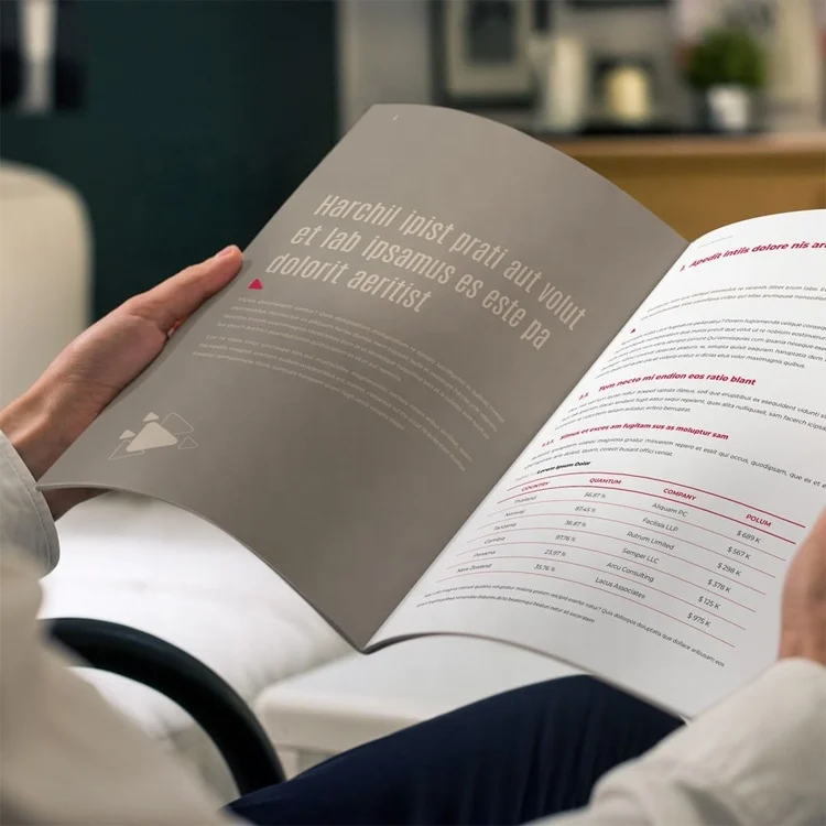 Wire Spiral Bound Catalogue advertising magazine Booklet Brochure Coil Binding Book Printing Service