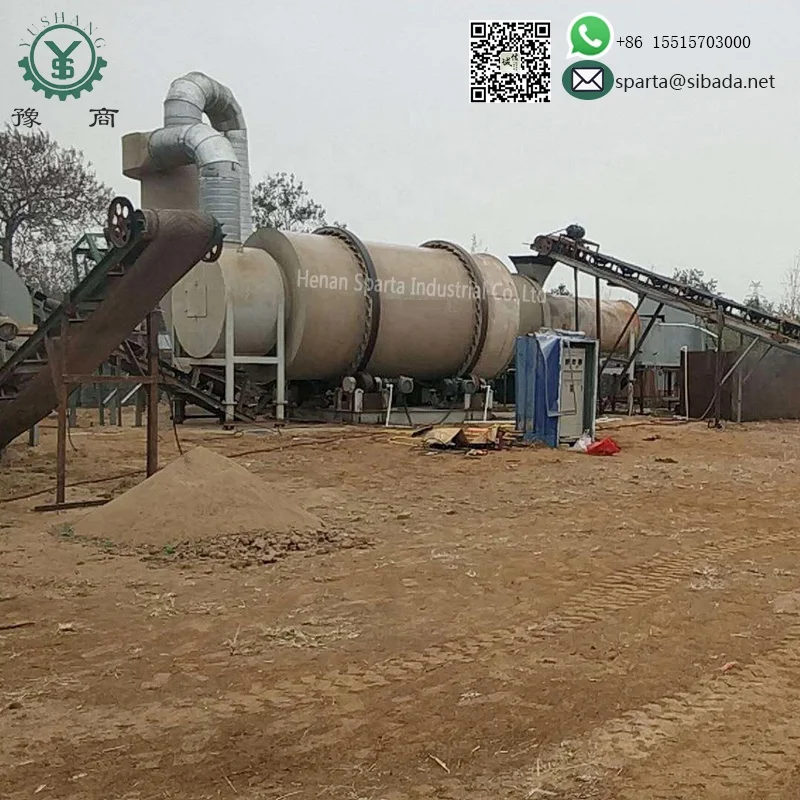 Sparta Energy-efficient Triple-pass Design Economical Sand Rotary Dryer