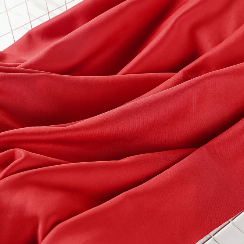Active dyeing craftsmanship absorption breathability texture 95 Polyester 5 Spandex suitable for school uniforms Knitted fabric