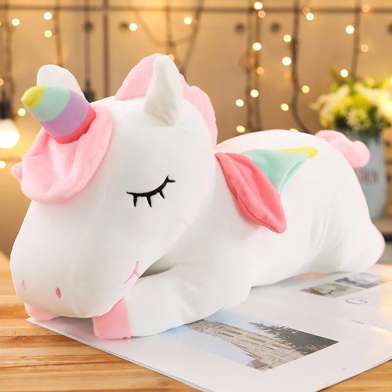 Hot sale cute super soft unicorn plush unicorn plush toy with wings