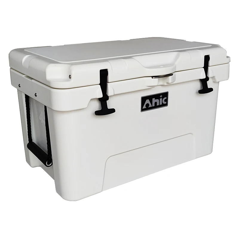 45L insulated custom roto molded LLDPE ice cooler box for summer