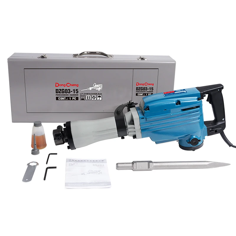 Dong Cheng Powerful Motor 1240W Demolition hammer 30mm Powerful Demolition Hammer