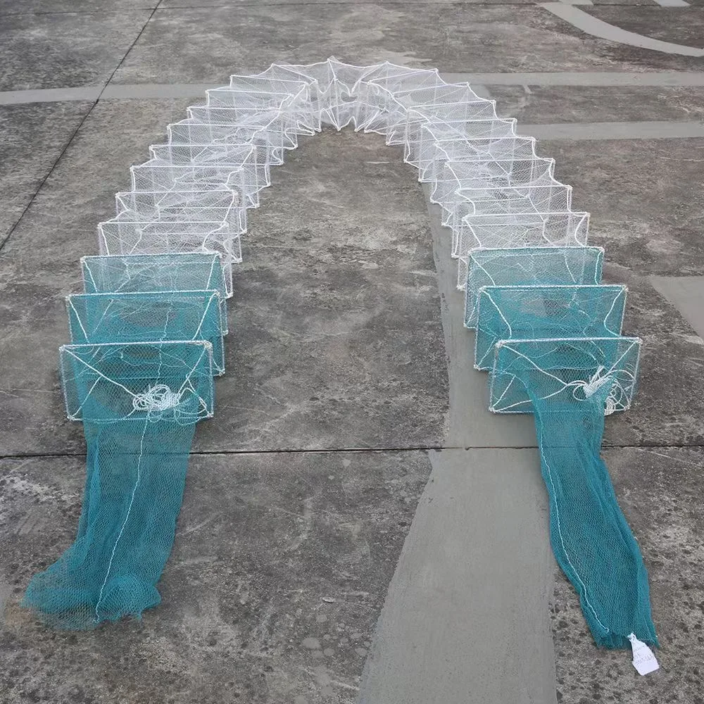 Hot Selling Lobster Crap Pots With Frame 38cm x 23cm Agriculture Fishing Trap Lobster Cage