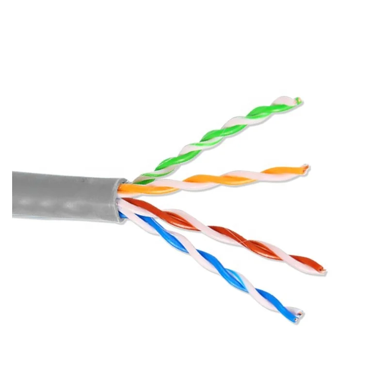 4 пары 5E 26awg 24awg 305 м/коробки для помещений cat5 Сетевой связи 305 м Cat5e кабель Utp