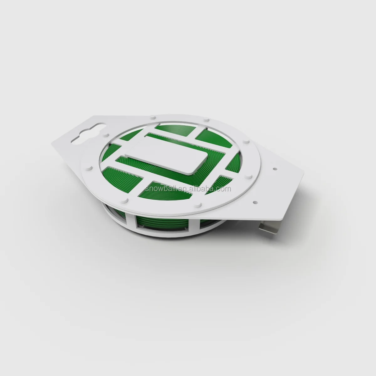 50 м пластиковая ПЭ/ПВХ крутящаяся шпуля с резаком садовый инструмент