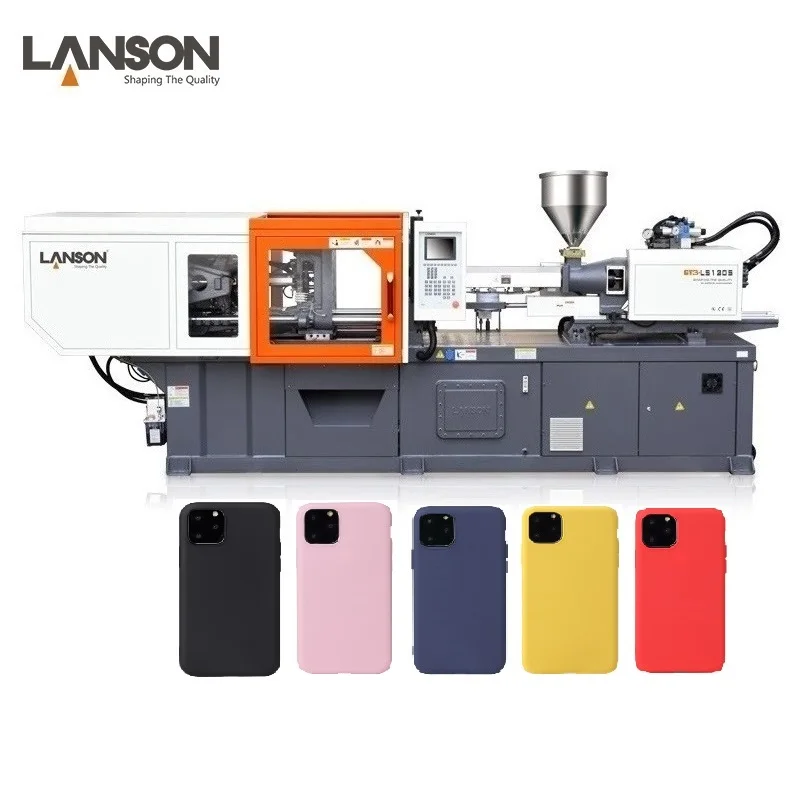 Plastic PC TPU phone case 120 ton mobile phone cover injection molding machines