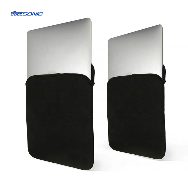 Factory Wholesale Neoprene Shockproof Waterproof Bag Sleeve Laptop pouch for office business travelling for 13/15.6 inch bag