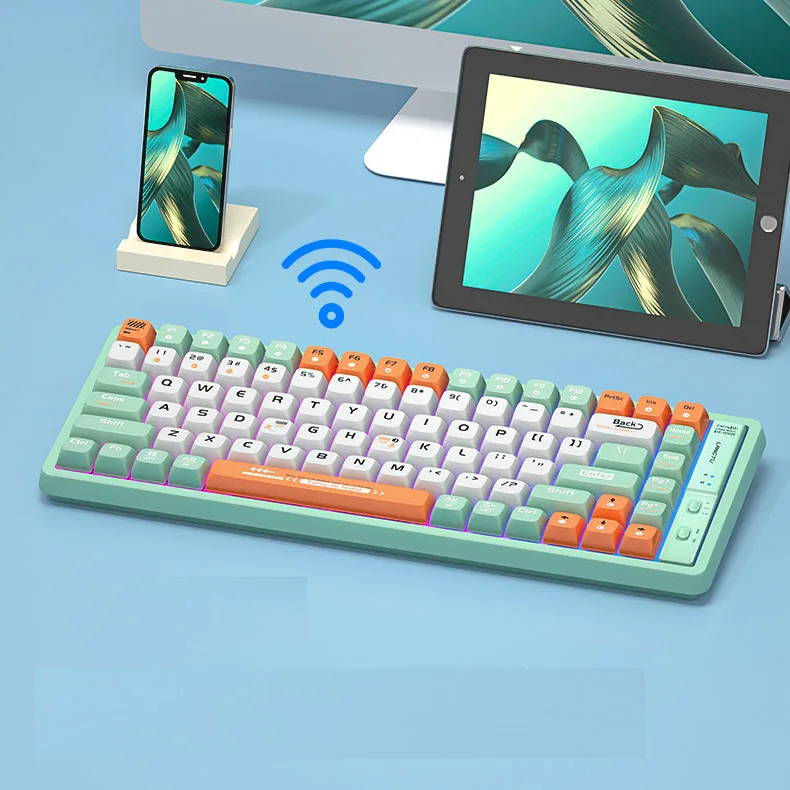 Wholesale Mechanical KeyboardGamer Ergonomic Custom Pc Computer Laptop Rgb Backlit Gaming Mechanical Keyboard