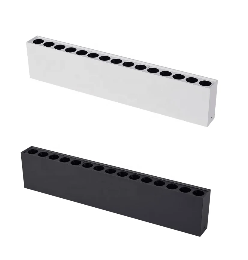 UGR<14 Anti-glare Surface Mounted 36W 15 Beads Linear LED Spotlight Downlight for Commercial Decoration Lighting