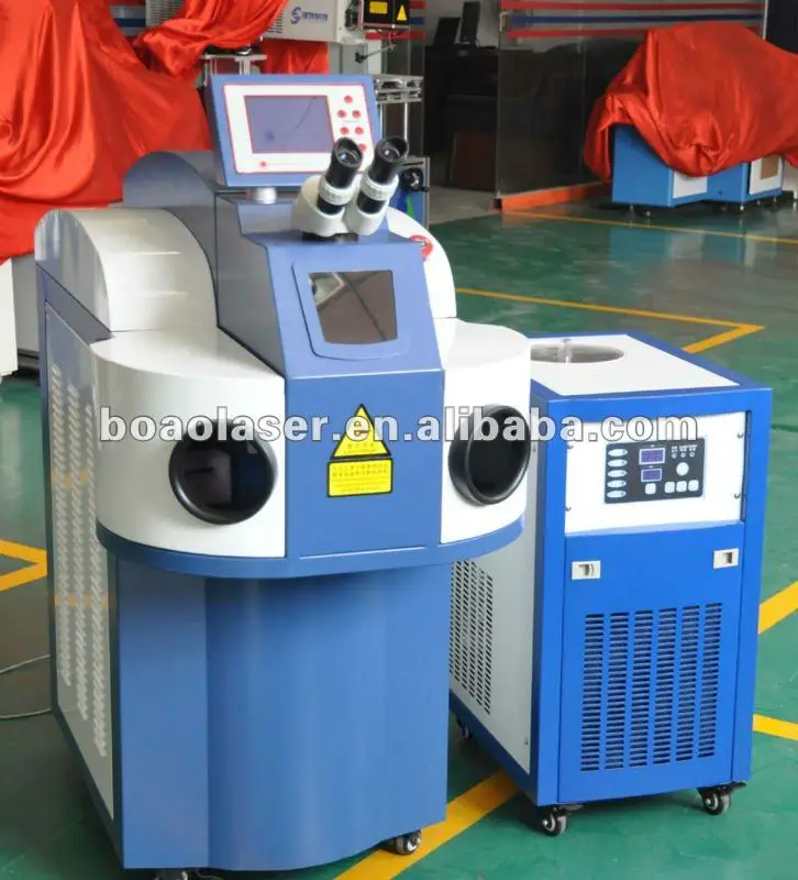 Jewelry laser spot welders 100w 200w Rings Bracelet Necklace Chain desktop portable small laser welding machine for gold silver