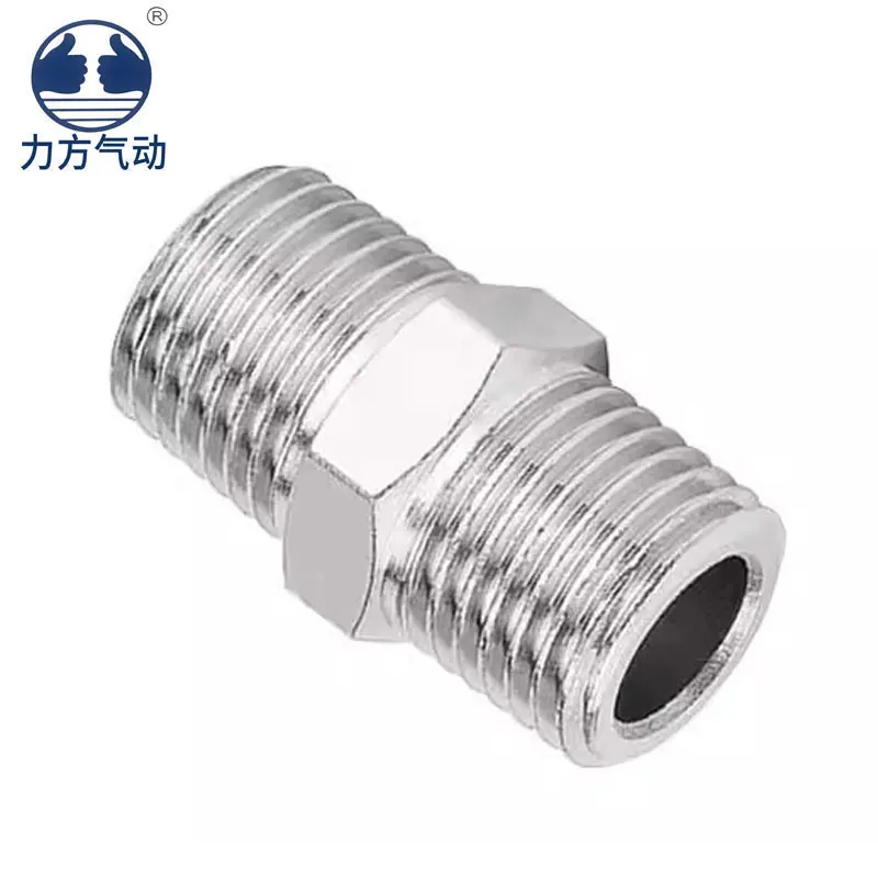 YL1/8 joint YL1/4/YL3/8/YL/1/2/YL3/4 stainless steel straight through external tooth pipe joint