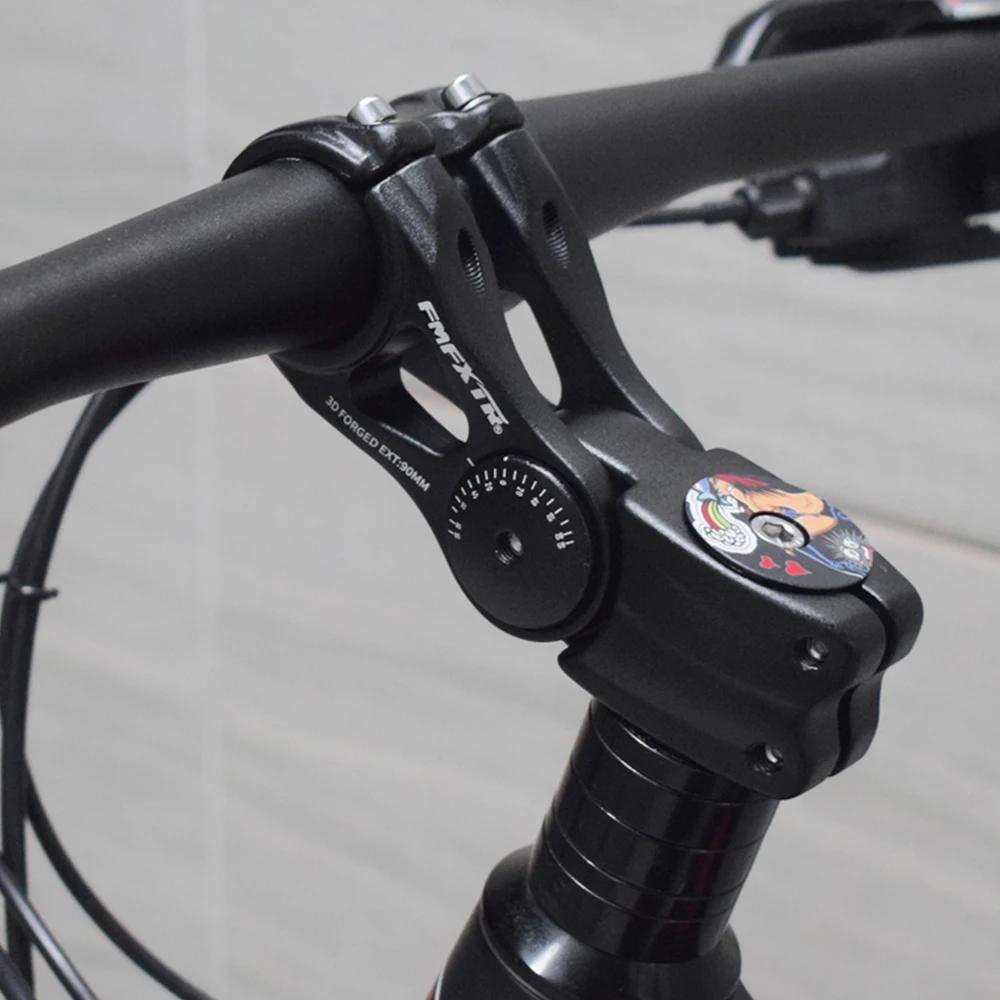 2024 Bicycle handlebar adjustment height 3D forging of MTB stand pipe aluminum alloy Bike stem CNC machining Durable and sturdy