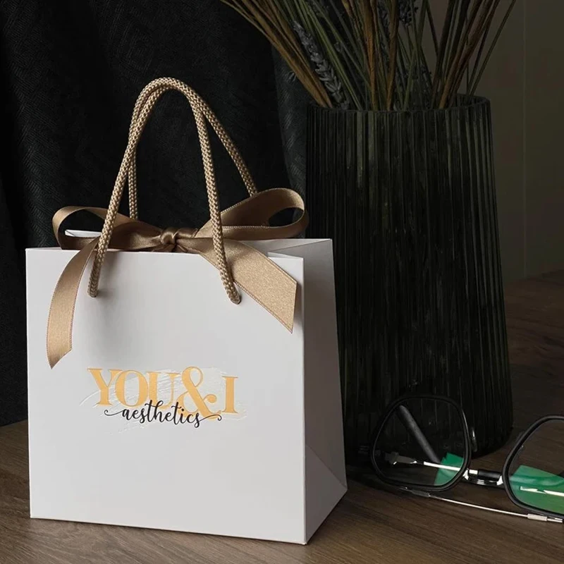 Bolsa de Papel Para Manualidades Bulk Paper Bags with Handles Premium 10x5x13 Paper Bags with Handles