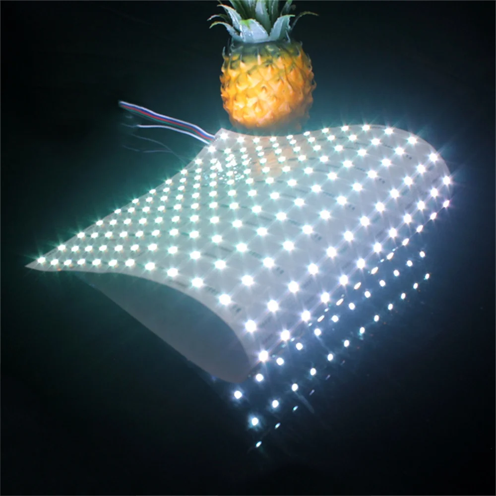 Фабричная ультратонкая бумага SMD5050 RGBW Гибкая каменная подсветка светодиодная панель для столешниц