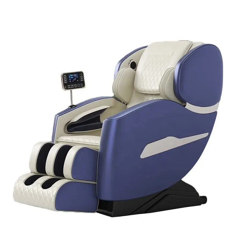 Hot Selling Health Care Products 2024 4D Intelligent Rechargeable Rolling Kneading Massage Chair For Full Body