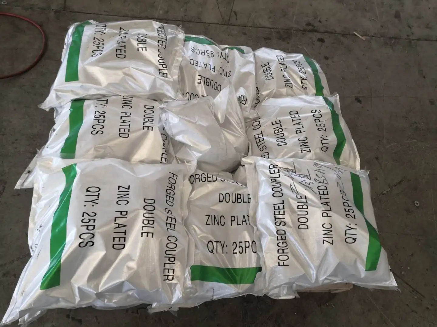 Certified High Quality Galvanized Drop Forged Scaffolding Double Coupler Right Angle Coupler