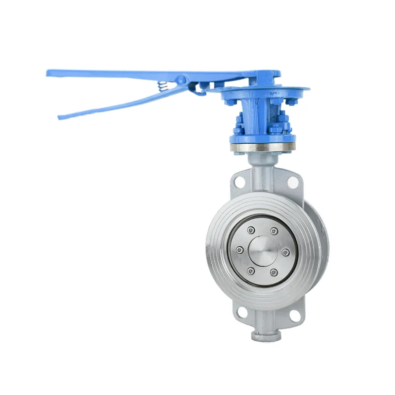 D73H/F Handle Wafer Type Metal Hard Seal Butterfly Valve