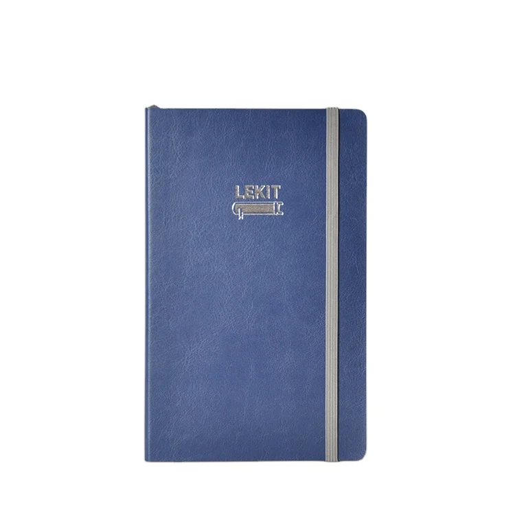 A5 Business Diary Dotted Lined Printed Custom Planner Fashion Binding Leather WholeSale Notebook Customizable Journal Notebooks