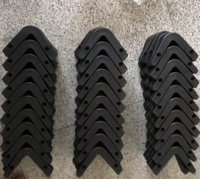 GYM Equipment Accessory Barbell Support Nylon Plate protection Gasket Hollow Reducer Plastic square Tube Bushing
