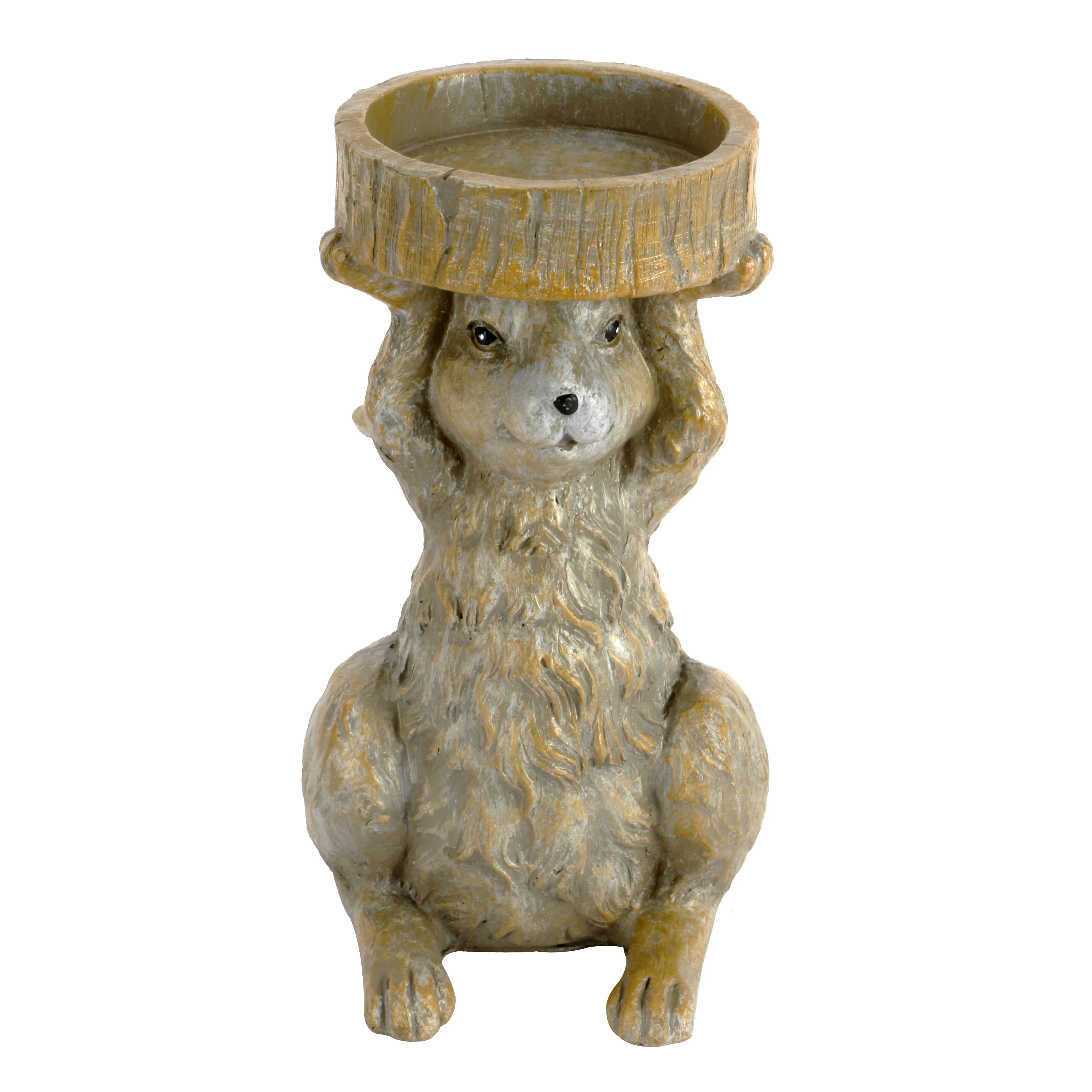 2022 Wholesale Resin Easter Beautiful Rabbit Animal Sculpture Garden Statue for Home Decoration