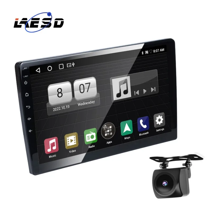 Universal 9 inch car audio stereo with backup camera 2 din 2gb 32gb carplay android