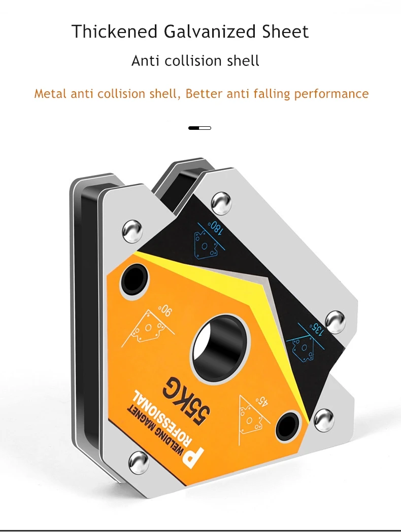 Welding angle magnets corner welding magnet arrow magnetic welding holder