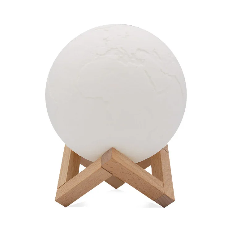 3D Printing Optical Night Light Earth Light Lamp