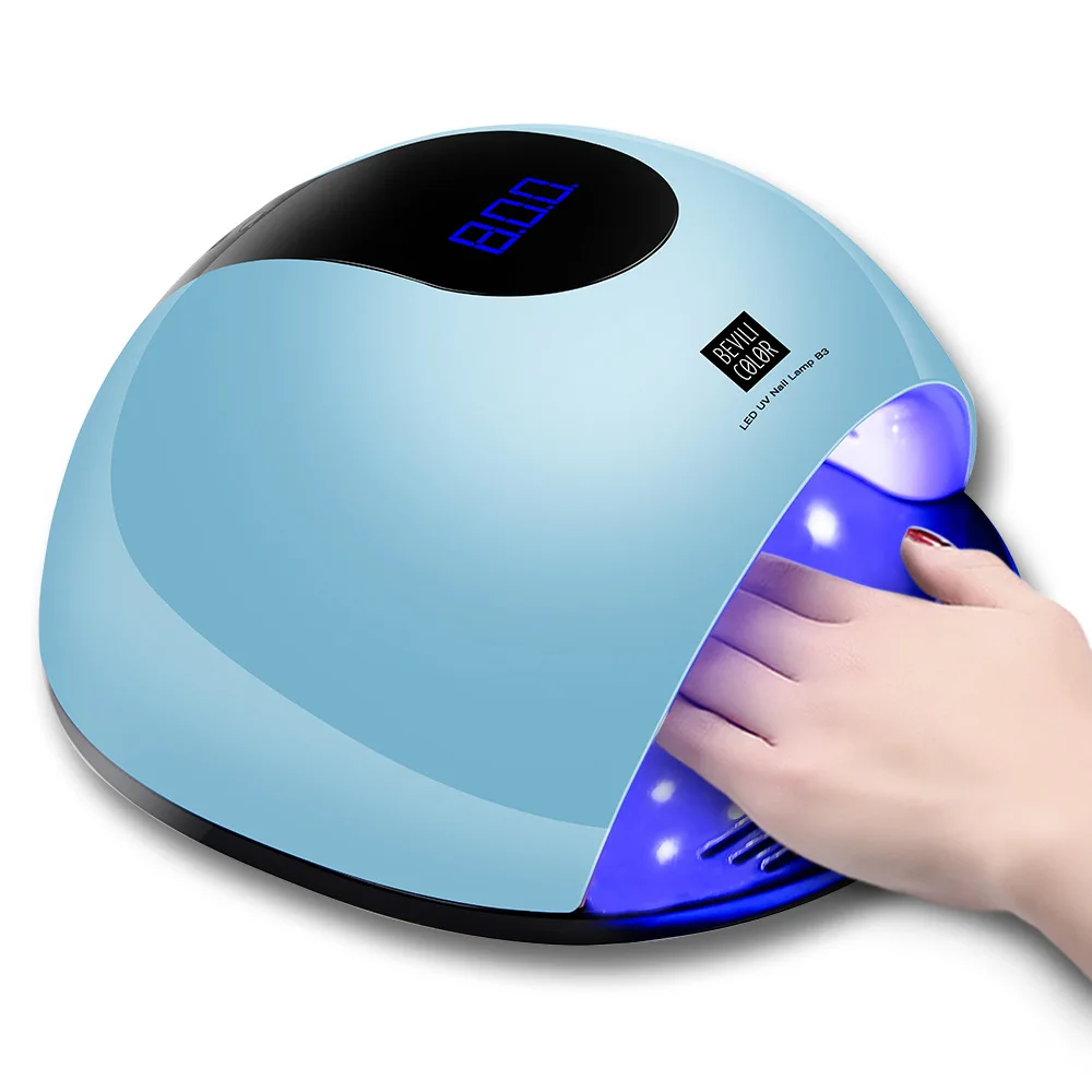 
80W Powerful Nail Dryer 10S/30S/60S/120S Professional Uv Gel Curing Nail Lamp 
