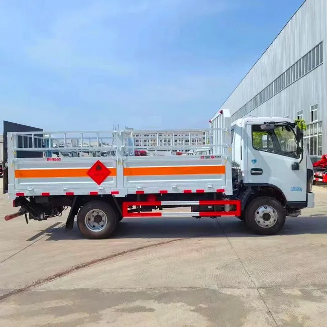 4 тонны 5 тонн грузовой забор грузовик DONGFENG 4x2 опасные