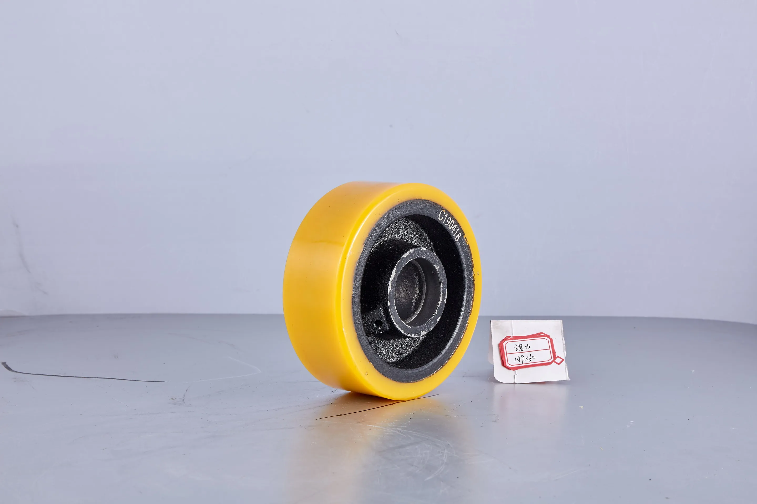 140mm*54mm Forklift Casting Polyurethane Wheel PU Wheel
