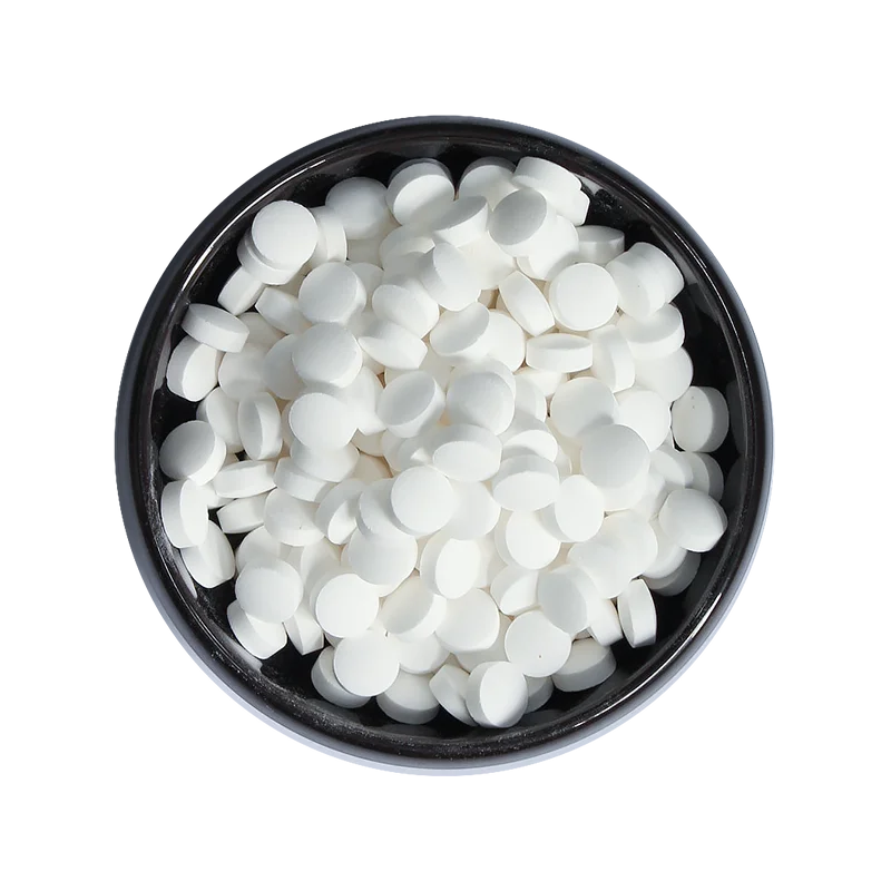 Water Treatment Chemistry Agent TCCA 90% Chlorine Tablets for Swimming Pool Water Purification