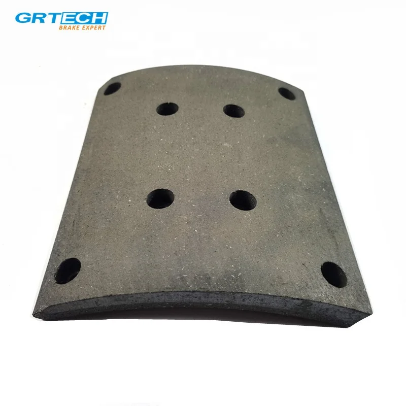 19488 19496 non-asbestos brake lining for trucks mercedes benz, man