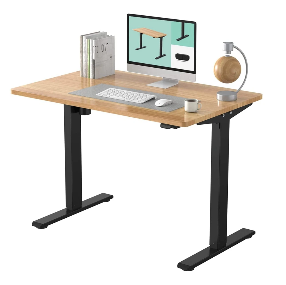 Luxury Classic Desktop Sit Stand Modern Luxury Height Adjustable Electric Home Office Desks