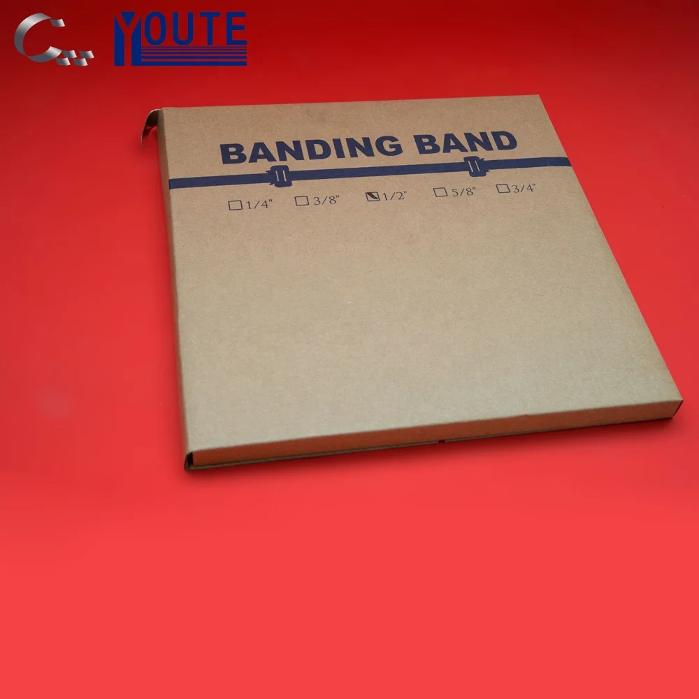 19mm*0.5mm AISI 201  Stainless Steel Strapping Band Strap In Stock For Wholesale