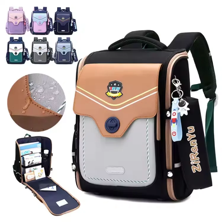 Multifunctional Factory Waterproof OEM Boys Girls Kids Bag Children School Junior High School Student Backpack