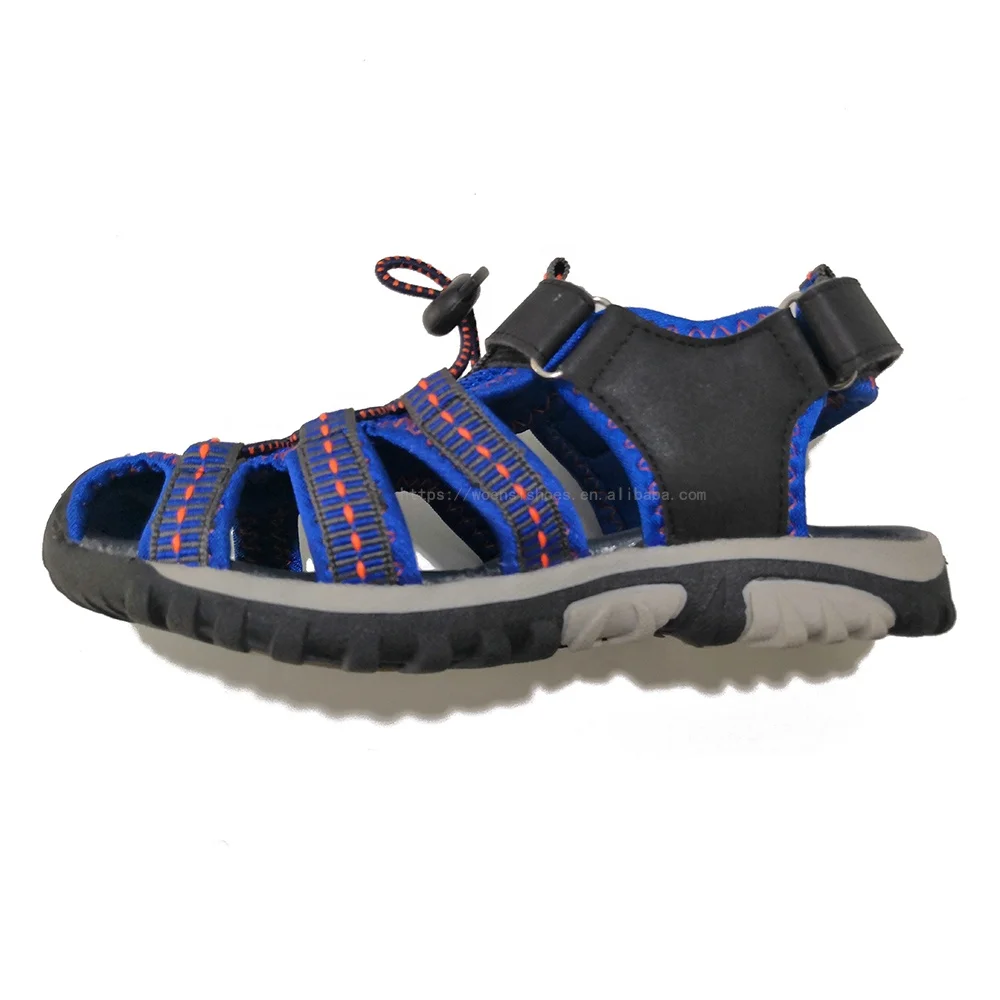 new stylish custom low price closed toe summer kids sports sandals and shoes boys