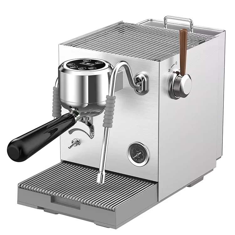 Profesional Italian Coffee Maker Two Group Semi Automatic Commercial Coffee Espresso Machine in China