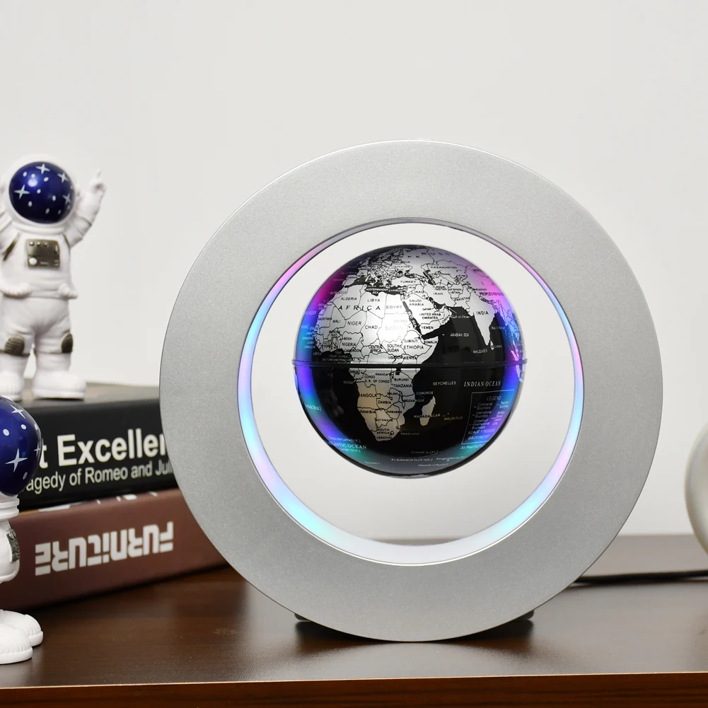New Arrival Magic Led World Map Rotation Floating World Globe for Christmas Toys